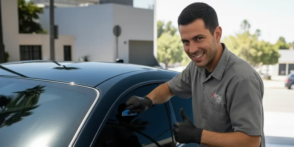 Pack confort vitres teintées 75% sur une audi a5
